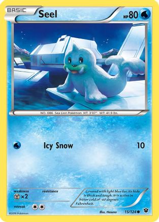 Seel 015/124 - XY  Fates Collide - for just $0.10! 