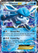 Glaceon EX 020/124 - XY  Fates Collide Holofoil - for just $3.53! 