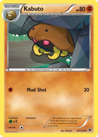 Kabuto 038/124 - XY  Fates Collide - for just $0.11! 