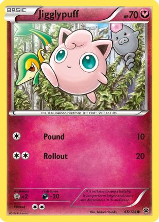 Jigglypuff 065/124 - XY  Fates Collide - for just $0.16! 