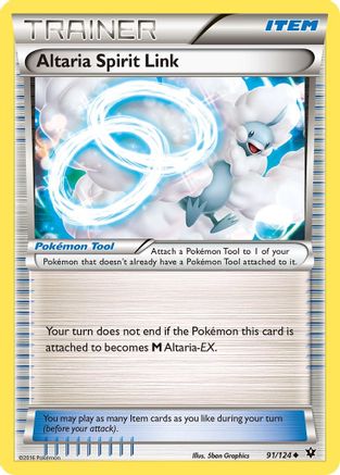 Altaria Spirit Link 091/124 - XY  Fates Collide - for just $0.12! 
