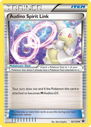 7/11 pokemon cards price Audino Spirit Link 092/124 - XY Fates Collide Reverse Holofoil | Shop Retro Video Games and More