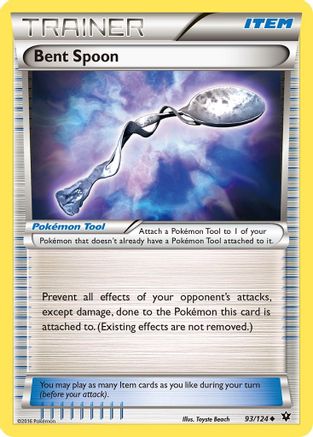 Bent Spoon 093/124 - XY  Fates Collide - for just $0.10! 