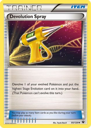 Devolution Spray 095/124 - XY  Fates Collide Reverse Holofoil - for just $0.15! 