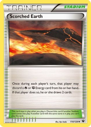 Scorched Earth 110/124 - XY  Fates Collide - for just $0.11! 