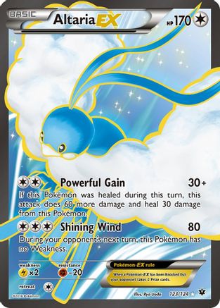 Altaria EX (Full Art) 123/124 - XY  Fates Collide Holofoil - for just $4.93! 