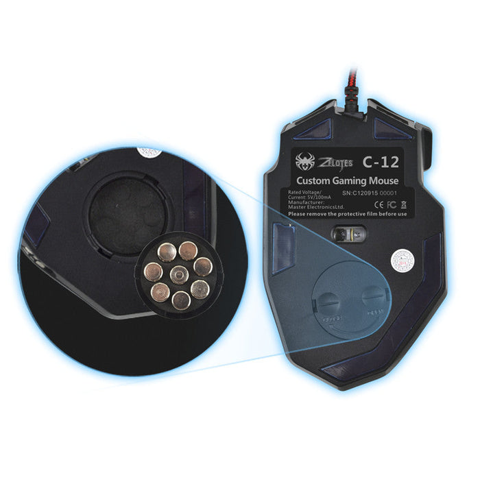 Reliable Hotselling Gaming Mouse Zelotes C-12 Programmable B - for just $386.96! 