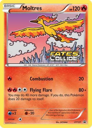Moltres (Prerelease) XY127/211 - XY Promos Holofoil - for just $22! 