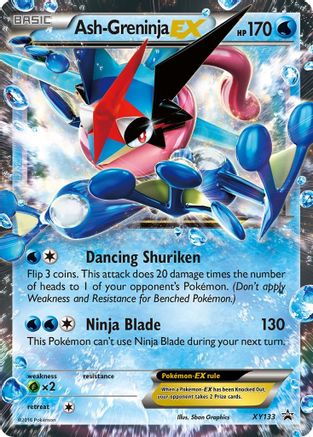 Ash-Greninja EX XY133/211 - XY Promos Holofoil - for just $12.82! 