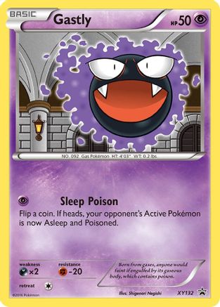 Gastly XY132/211 - XY Promos Holofoil - for just $1.27! 