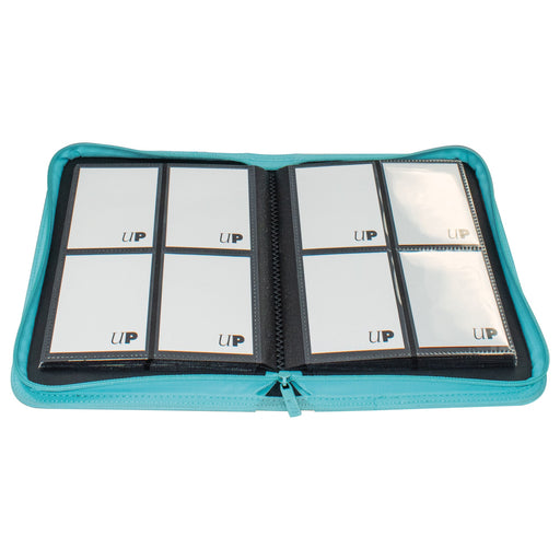 Ultra PRO: 4-Pocket Zippered PRO-Binder - Vivid (Light Blue) - Just $0! Shop now at Retro Gaming of Denver