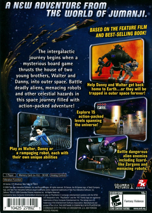 Zathura – PlayStation 2 (PS2) - for just $0! 