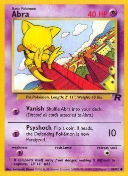 Abra (49/82) [Team Rocket Unlimited] - for just $0.25! 