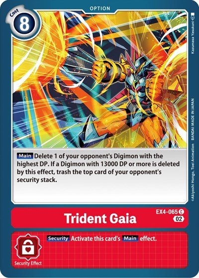 Trident Gaia (Alternative Being Booster) Near Mint - for just $0.15! 