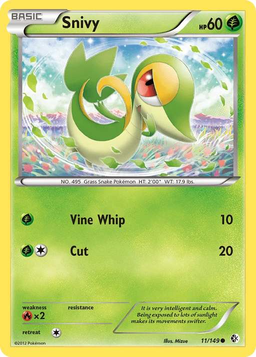 Snivy (11/149) [Black & White: Boundaries Crossed] - for just $0.20! 