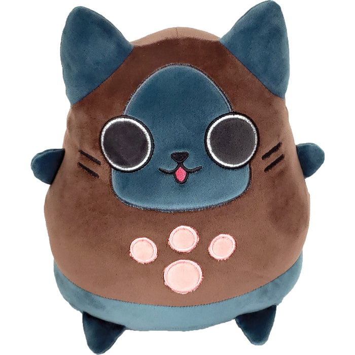Stubbins: Monster Hunter Rise - Chocolate Palico Smoosh Plush (10") - for just $29.99! 
