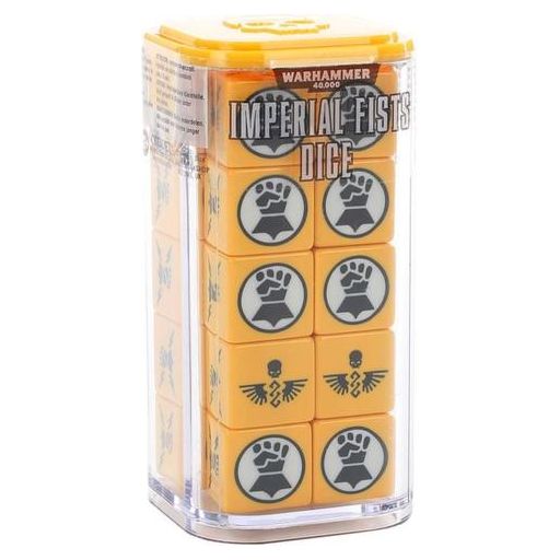 Warhammer 40K: Imperial Fists - Dice - Premium Miniatures - Just $35! Shop now at Retro Gaming of Denver