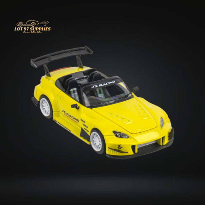 Microturbo Honda S2000 JS Racing Indy Yellow Pearl 1:64 - for just $46.99! 