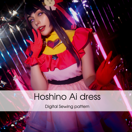Oshi No Ko Hoshino Ai Cosplay Costume Pattern Set - Digital File - for just $14.99! 