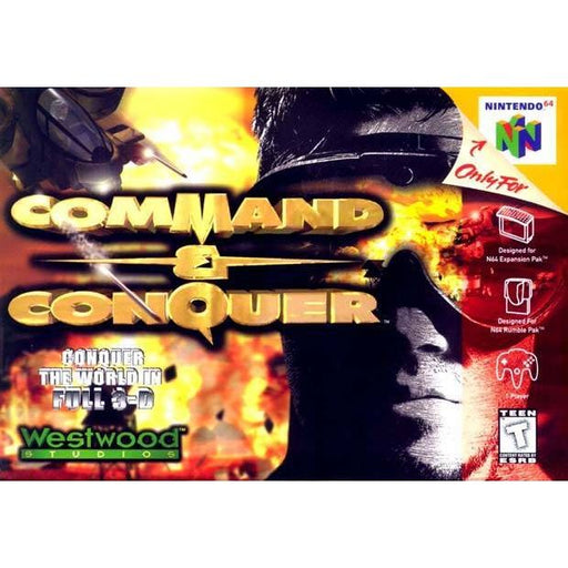 Command & Conquer (Nintendo 64) - Just $0! Shop now at Retro Gaming of Denver