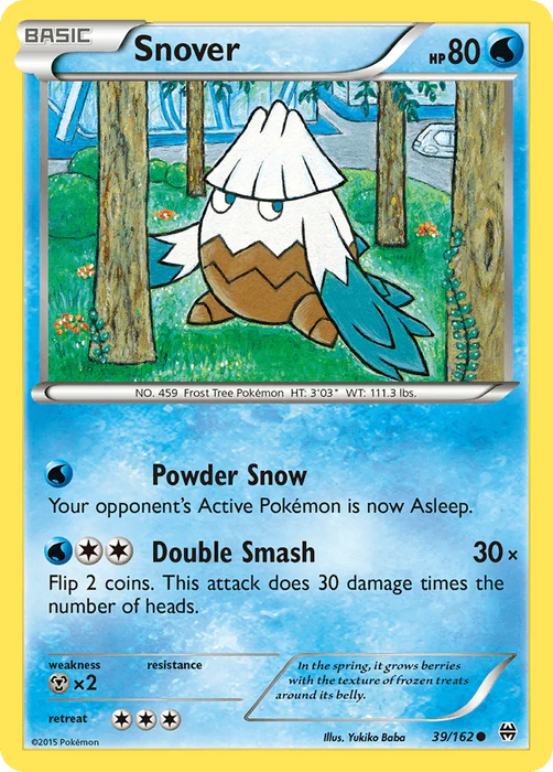 Snover (39/162) [XY: BREAKthrough] - for just $0.10! 
