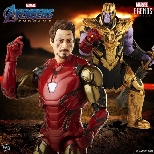 Marvel Legends Infinity Saga Avengers Endgame Iron Man 85 vs. Thanos 6-Inch Action Figures - Just $71! Shop now at Retro Gaming of Denver