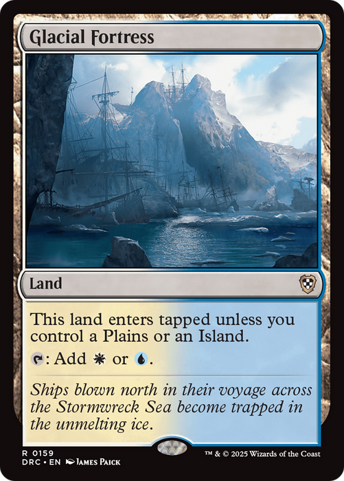 Glacial Fortress (DRC-159) - Commander: Aetherdrift - for just $0.10! 
