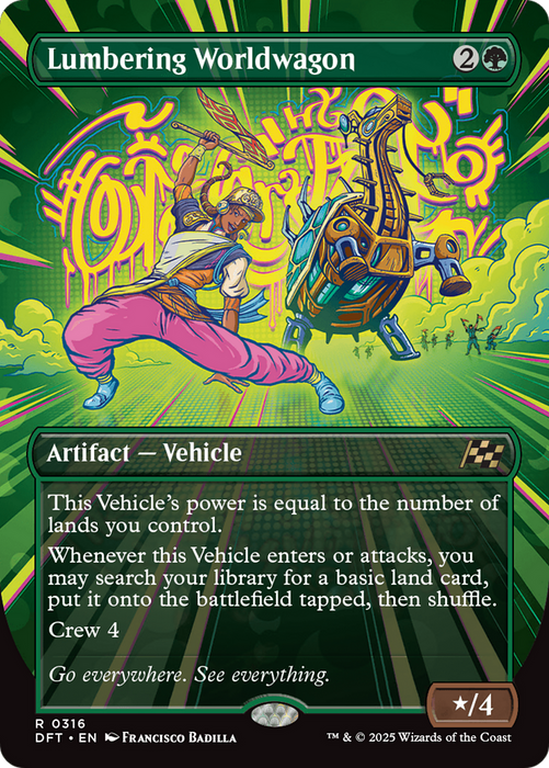 Lumbering Worldwagon (DFT-316) - Aetherdrift (Borderless) - for just $0.15! 