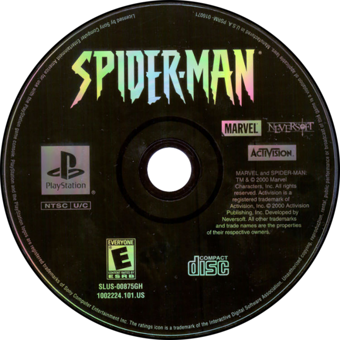 Spider-Man – PlayStation 1 (PS1) - for just $0! 