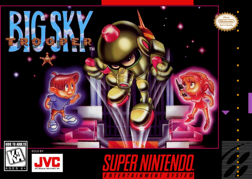 Big Sky Trooper – Super Nintendo Entertainment System (SNES) - for just $24.99! 