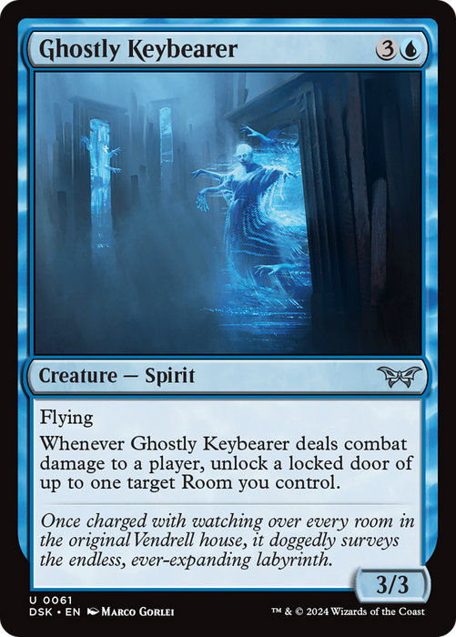 Ghostly Keybearer (DSK-061) - Duskmourn: House of Horror - for just $0.03! 