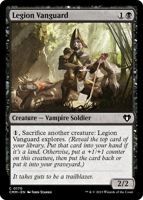 Legion Vanguard (CMM-170) - Commander Masters - for just $0.07! 