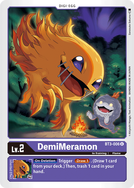 DemiMeramon [BT3-006] [Release Special Booster Ver.1.5] - Just $0.15! Shop now at Retro Gaming of Denver