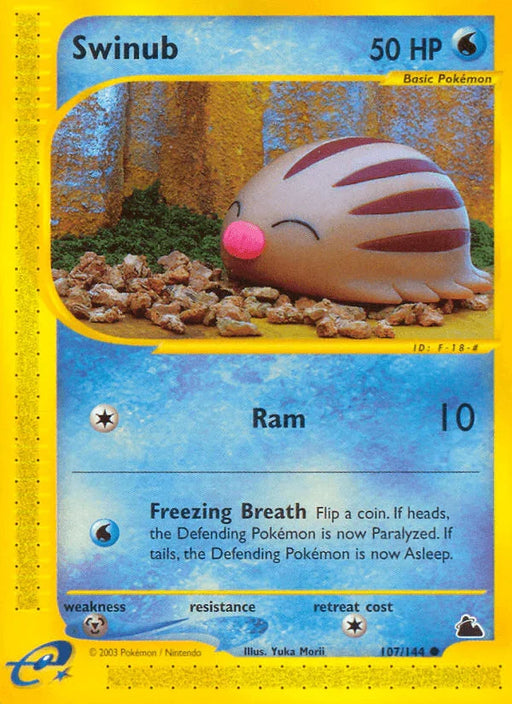 Swinub (107/144) [Skyridge] - for just $33.10! 