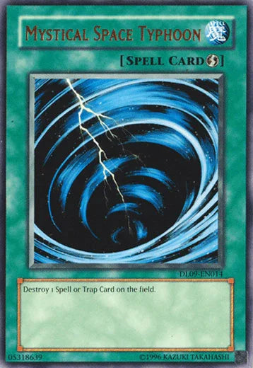 Mystical Space Typhoon (Bronze) [DL09-EN014] Rare - for just $1.95! 