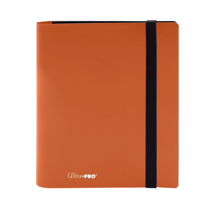 Ultra PRO: 4-Pocket PRO-Binder - Eclipse (Pumpkin Orange) - Just $0! Shop now at Retro Gaming of Denver