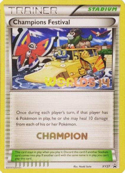 Champions Festival (XY27) (2014 Champion) [XY: Black Star Promos] - for just $0.10! 