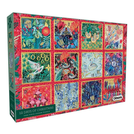 12 Days of Christmas 1000 Piece Jigsaw Puzzle Gibsons - for just $24.99! 