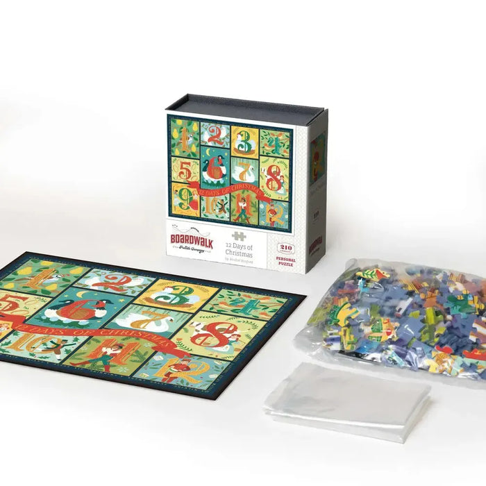 12 Days of Christmas 210 Piece Jigsaw Puzzle Boardwalk - for just $11.99! 