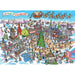12 Days of Christmas Doodle Town 1000 Piece Jigsaw Puzzle Cobble Hill - for just $19.99! 