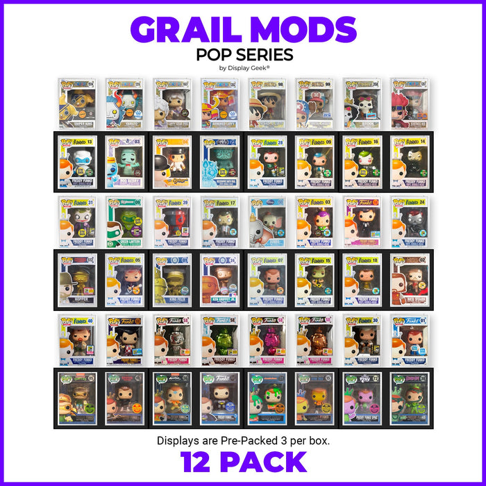 GRAIL MODS - Modular In Box Display Case for Funko Pops in Acrylic Hard Stack Armor (EVA Foam) - Just $59.99! Shop now at Retro Gaming of Denver