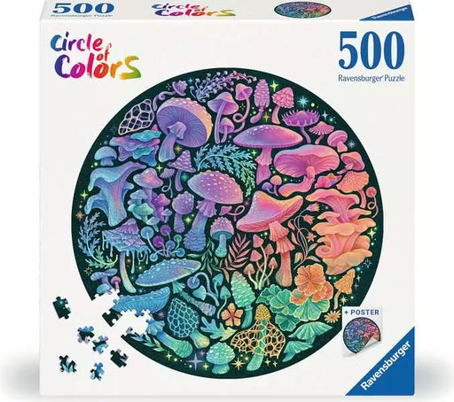 Ravensburger: Puzzle - Circle of Colors - Mushrooms - for just $18! 