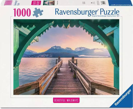 Ravensburger: Puzzle - Romantic Footbridge at Lac d'Annecy - for just $24.99! 