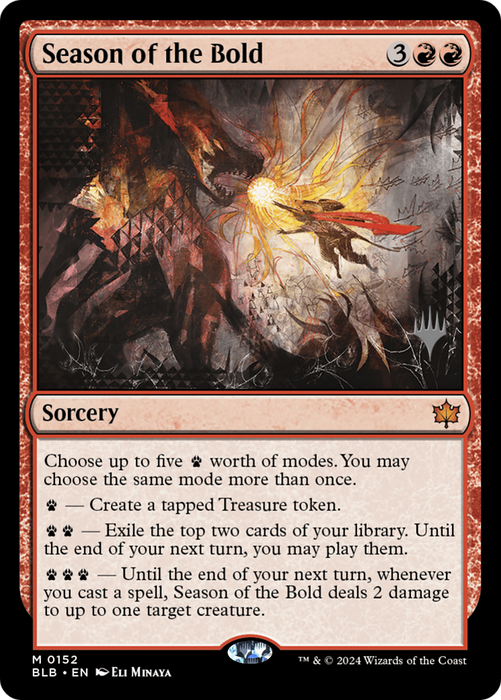 Season of the Bold (PPBLB-152) - Bloomburrow Promos - for just $0.29! 