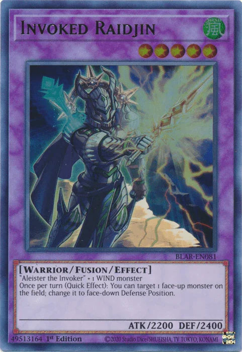 Invoked Raidjin [BLAR-EN081] Ultra Rare - for just $0.55! 