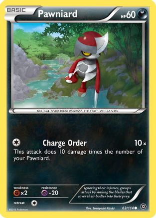 Pawniard 063/114 - XY  Steam Siege - for just $0.05! 