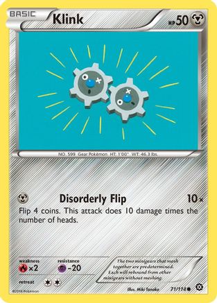 Klink 071/114 - XY  Steam Siege - for just $0.05! 