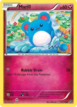 Marill 076/114 - XY  Steam Siege - for just $0.14! 