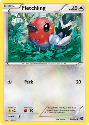 Fletchling 094/114 - XY  Steam Siege - for just $0.05! 