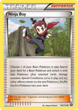 Ninja Boy 103/114 - XY  Steam Siege - for just $0.05! 